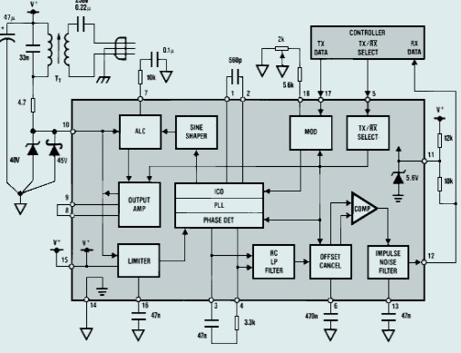 电力线载波通信IC-LM1893及应用电路,第12张