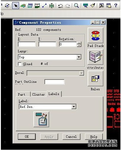 如何在PADS软件里添加元件参数值,o4YBAGCiGbKAFS6qAADvM-yw-OI546.jpg,第8张