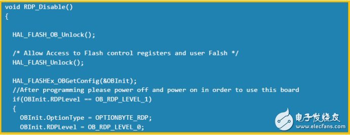 如何使用代码清除STM32单片机上的PCROP,如何使用代码清除STM32单片机上的PCROP,第4张