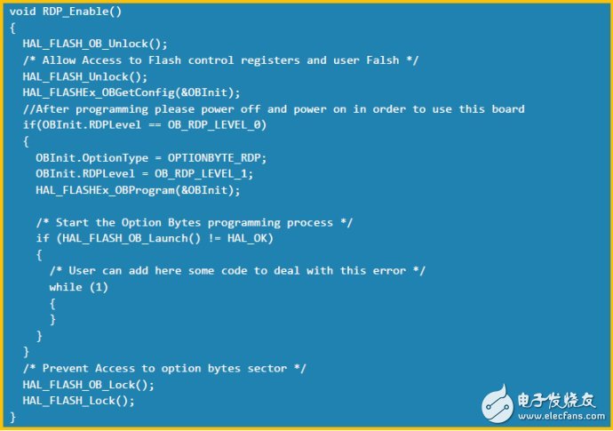 如何使用代码清除STM32单片机上的PCROP,如何使用代码清除STM32单片机上的PCROP,第3张