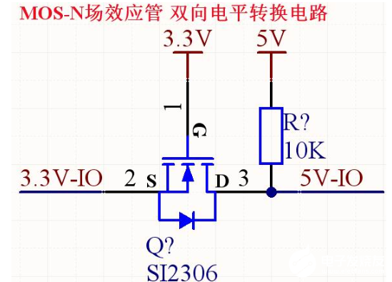 3.3转5V的电平相互转换电路设计,第4张 3.3转5V的电平相互转换电路设计,第4张