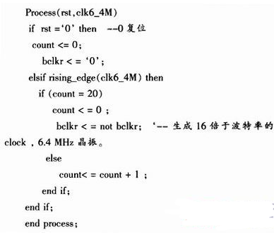 基于FPGA实现通用异步收发器基本功能的应用设计,第4张