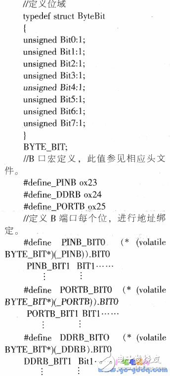 AVR单片机的端口位 *** 作方法解析,AVR单片机的端口位 *** 作方法解析,第8张