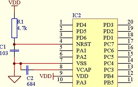 STM8S单片机怎样改变引脚实现最低功耗,第2张 STM8S单片机怎样改变引脚实现最低功耗,STM8S单片机怎样改变引脚实现最低功耗,第2张