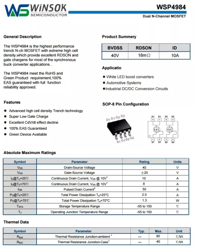 倍思立式无线充电器拆解，采用WINSOK（微硕）高性MOS管,poYBAGDxStyAUD9UAAYve7YKJD4949.png,第45张
