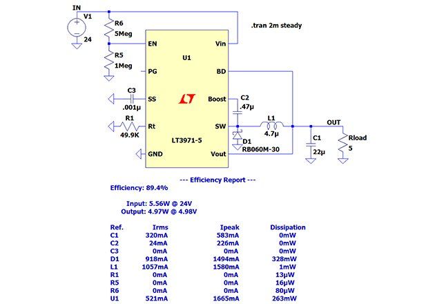 分享使用 LTspice 进行电源电路设计的技巧,图 2。,第3张
