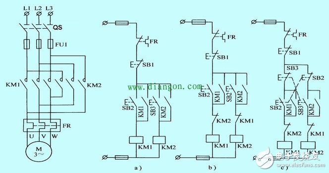 图文结合浅谈接触器控制电机正反转电路原理,第4张 图文结合浅谈接触器控制电机正反转电路原理,图文结合浅谈接触器控制电机正反转电路原理,第4张