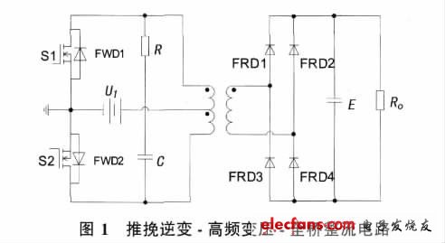 理想24VDC-220VDC车载开关电源设计方案,推挽逆变-高频变压-全桥整流电路,第2张
