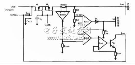 LTC4350自主均流法研究,第2张 LTC4350自主均流法研究,图1 LTC4350自主均流原理示意图,第2张
