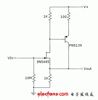 使用FET和双极性晶体管的宽带缓冲电路,使用FET和双极性晶体管的宽带缓冲电路,第2张
