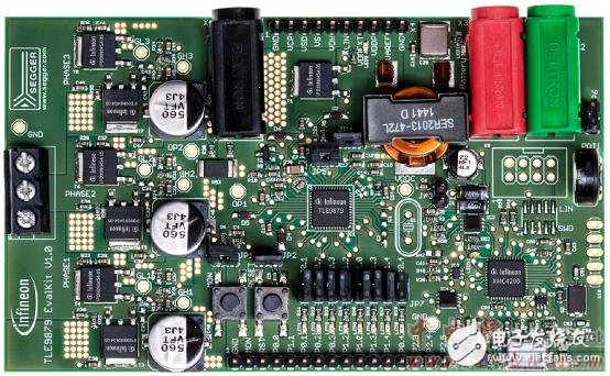 Infineon TLE9879单片汽车3相马达驱动方案,第5张