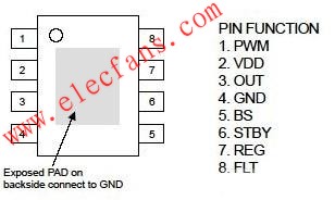 NJW4800 提供4A电流的通用半桥驱动器,第2张