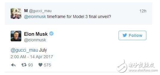 “钢铁侠”马斯克发话:特斯拉Model 3最终版将在7月发布!,第2张 “钢铁侠”马斯克发话:特斯拉Model 3最终版将在7月发布!,“钢铁侠”马斯克发话:特斯拉Model 3最终版将在7月发布!,第2张