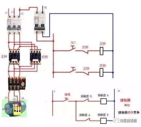 控制电机正反转的接线方法,0316a88a-2ea5-11ed-ba43-dac502259ad0.jpg,第5张