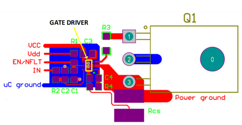 栅极驱动IC的最佳PCB布局技巧,pYYBAGMFkECARMXnAAGafbHP1bg717.png,第5张